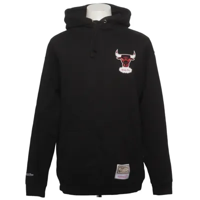 Hoodie (Black) from Mitchell & Ness Cotton, Polyester