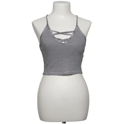 Halter neck top (Black, White) from Reserved YFL Cotton, Elastane