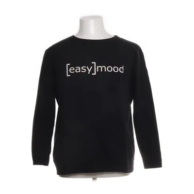 Sweatshirt (Sort) fra Zara W&B Collection Bomuld, Elastan, Polyester