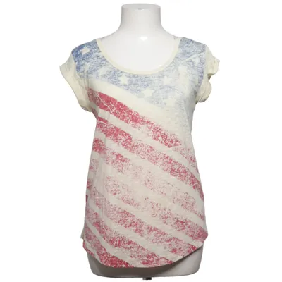 T-shirt (Blue, Red, White) from Urban Surface Polyester, Viscose