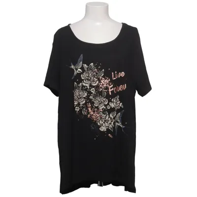 T-shirt (Gray, Multicolored) from Evans Cotton, Viscose