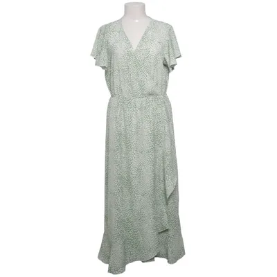 Omlottklänning (Grön, Vit) från JDY Elastan, Polyester