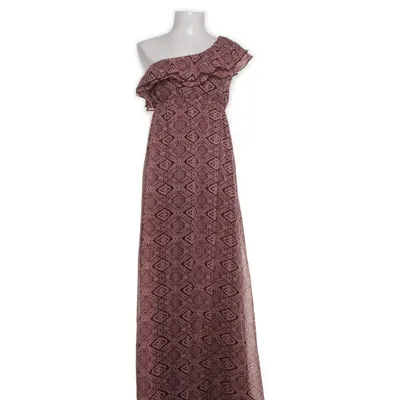 Robe longue (Marron, Rose) de Gate Woman Polyester