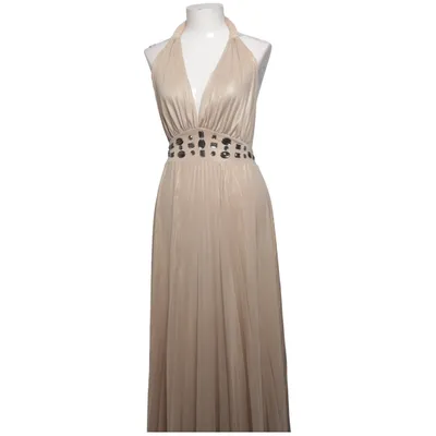 Avondjurk (Beige) van KDK London Elastaan, Polyester