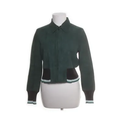 Läderjacka (Grön) från Sandro Paris