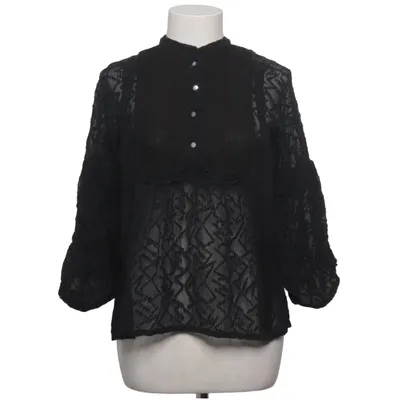 Blus (Svart) från Munthe plus Simonsen Polyester, Silke, Viskos