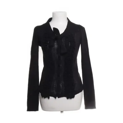 Cardigan (Zwart) van Belluna Acryl, Wol