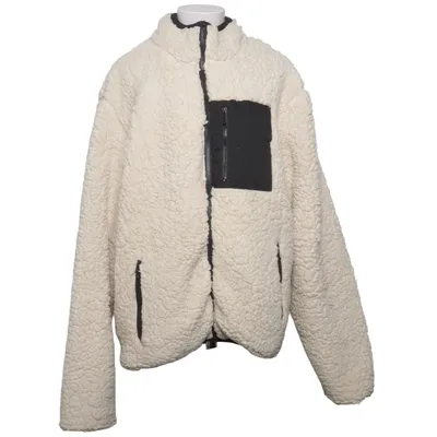 Fleece jas (Beige, Zwart) van Night Addict Polyester