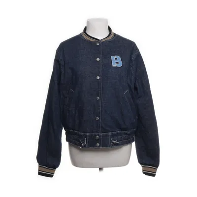 Bomber jacket (Blue) from Hugo Boss Cotton, Elastane, Hemp, Polyester