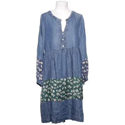 Klänning (Blå, Grön, Vit) från Dixie Lyocell, Polyester