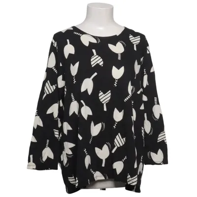 Top (Black, White) from Gudrun Sjödén Cotton, Modal