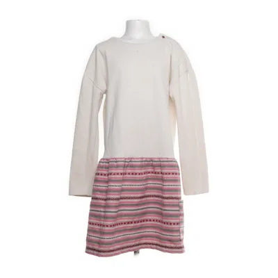 Dress (Beige, Pink, Multicolored) from Vertbaudet Cotton, Metallic fiber, Polyamide, Polyester