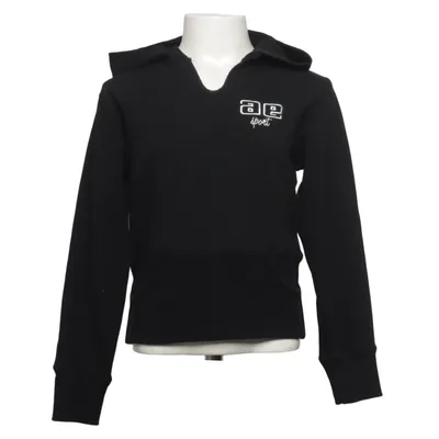 Capuchon sweater (Zwart) van MyWear Katoen, Elastaan
