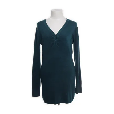 Dress (Green) from Dream Girl Cotton, Elastane, Wool