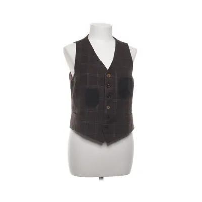 Väst (Brun, Grå) från Nygårdsanna Acetat, Ull