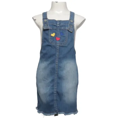 Latzkleid (Blau) von Weekend Baumwolle, Elasthan, Polyester