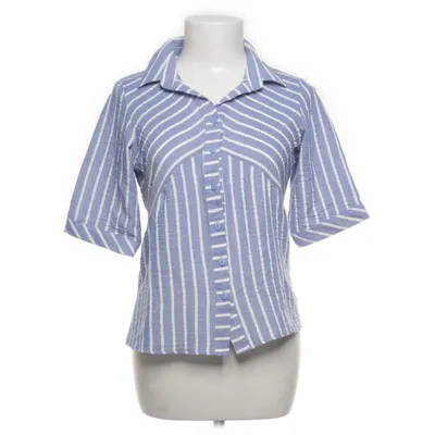 Kortärmad skjorta (Blå, Vit) från Bluebelle