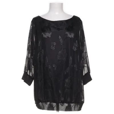 Blouse (Noir) de Creation L Fibre métallique, Polyester