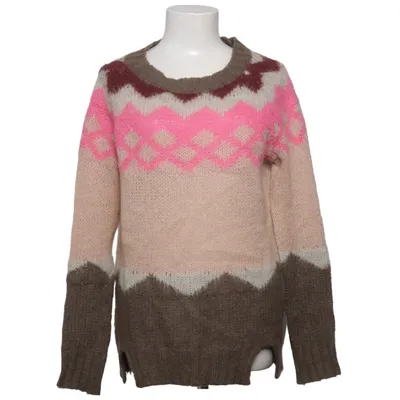 Sweater (Pink, Brun, Hvid) fra Northland Akryl, Mohair, Polyamid