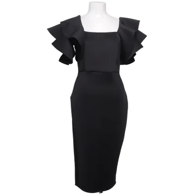 Cocktailklänning (Svart) från Boohoo Elastan, Polyester