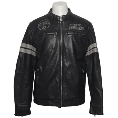 Motorradjacke (Porto Allegre) von Smog Polyurethan, Viskose