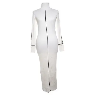 Maxikjole (Hvid, Sort) fra Zara Polyamid, Viscose