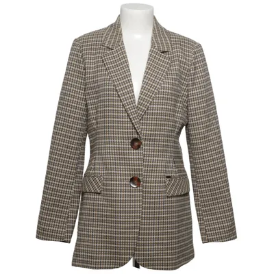 Blazer (Bruin, Beige, Meerkleurig) van Salsa Elastaan, Gerecycled polyester, Viscose