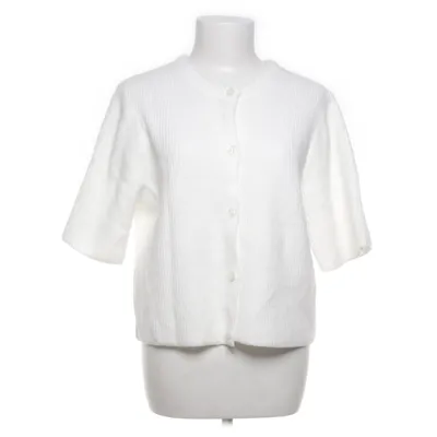 Cardigan (Blanc) de Pieces Élasthane, Polyester, Laine