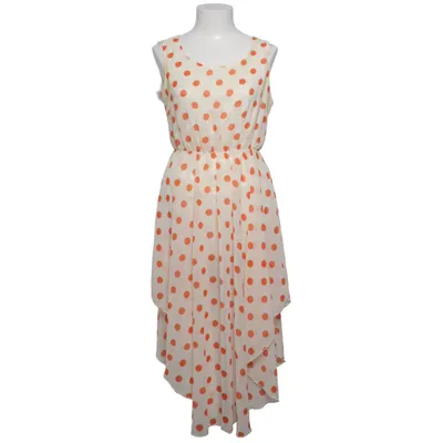 Robe (Blanc, Orange) de Shikha London Polyester