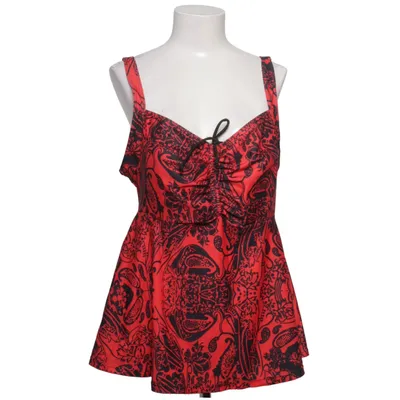 Zwemshirt (Rood, Zwart) Elastaan, Polyester
