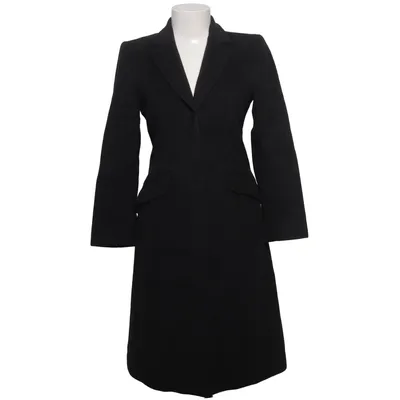 Coat (Black) from Jigsaw Angora, Polyamide, Viscose, Wool