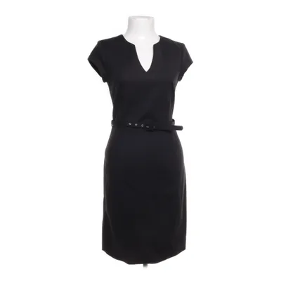 Jurk (Zwart) van Mango Basics Katoen, Elastaan, Polyamide, Polyester