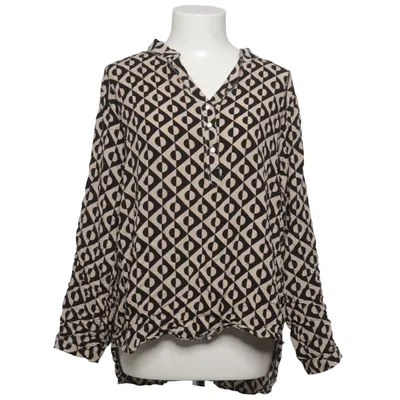 Blouse (Beige, Black, Multicolored) from Menglu Viscose