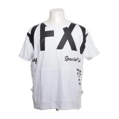 T-shirt (White, Black) from Megi Collection Cotton, Elastane
