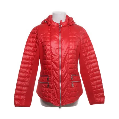 Jakke (Rød, Beige) fra Frandsen Bomuld, Dun, Elastan, Nylon, Polyester