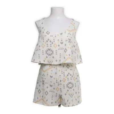 Byxdress (Vit, Flerfärgad) från Zara Trafaluc
