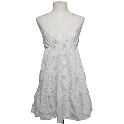 Dress (White, Blue) from Stradivarius Cotton