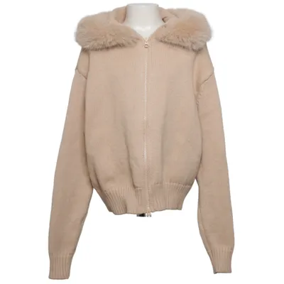 Capuchon sweater (Beige) van Gina Tricot Polyamide, Polyester