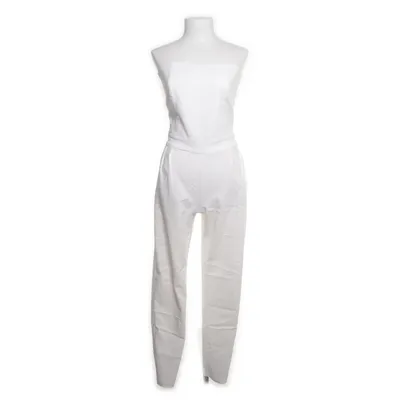 Jumpsuit (Wit) van Lucca Elastaan, Polyester, Viscose