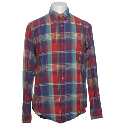 Buttondownskjorte (Handloom Madras) fra GANT Campus Store Bomuld