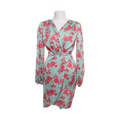 Robe portefeuille (Vert, Rouge, Multicolore) de Emma Polyester, Viscose