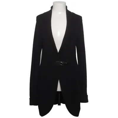 Cardigan (Zwart) van Miss H. Acryl, Katoen