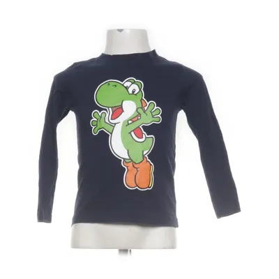 Long sleeve T-shirt (Blue, Green, Orange) from Super Mario Cotton