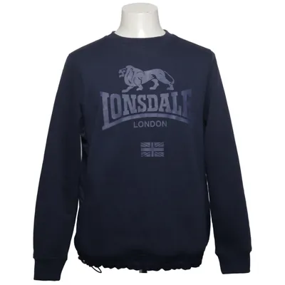 Sweatshirt (Bleu) de Lonsdale Coton, Polyester