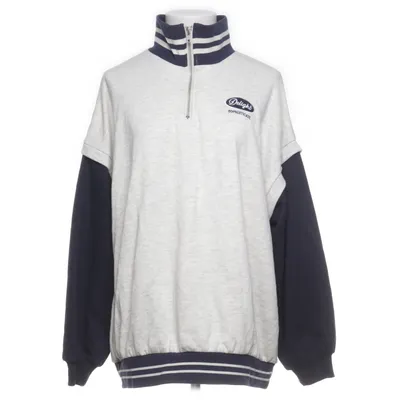 Collegetröja (Grå, Blå, Vit) från Ingni Bomull, Polyester, Polyuretan