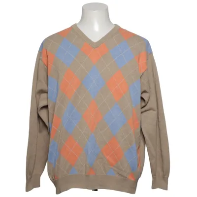 Pullover (Beige, Blauw, Oranje) van Wolsey Katoen