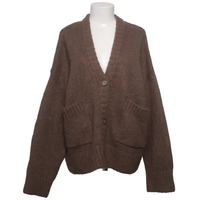 Cardigan (Brown) from Kay/Day Mohair, Polyester, Wool