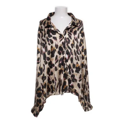Pajama shirt (Beige, Black, Multicolored) from Boohoo Polyester
