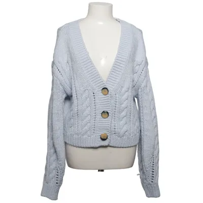 Strickjacke (Blau) von H&M Trend Polyester, Acryl, Wolle