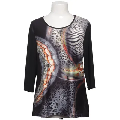 Top (Sort, Flerfarvet) fra Lavelle Elastan, Polyester